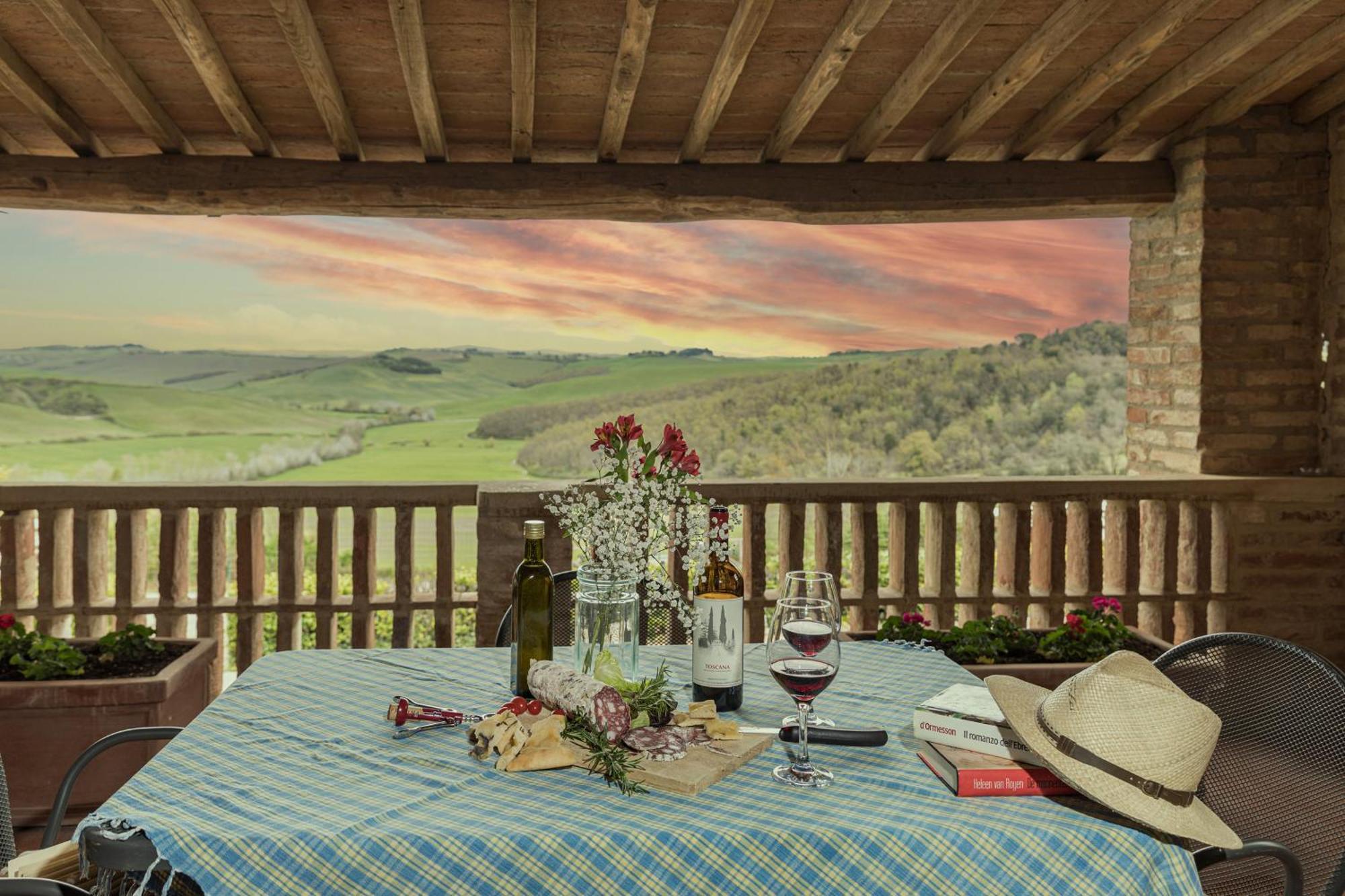 Villa Agriturismo Tenuta la Campana Asciano Esterno foto