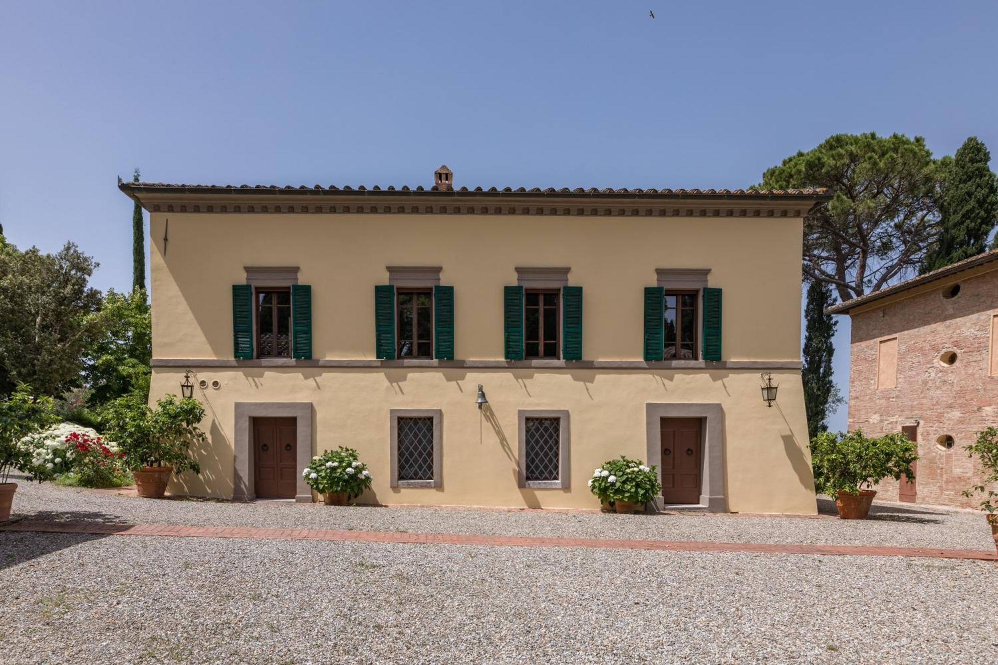 Villa Agriturismo Tenuta la Campana Asciano Esterno foto