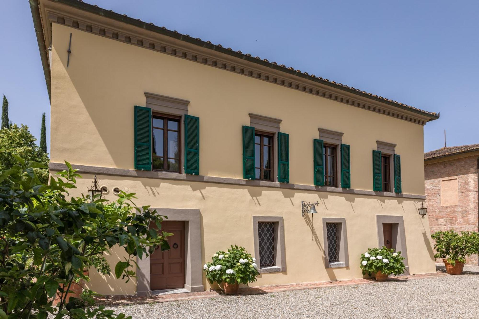 Villa Agriturismo Tenuta la Campana Asciano Esterno foto