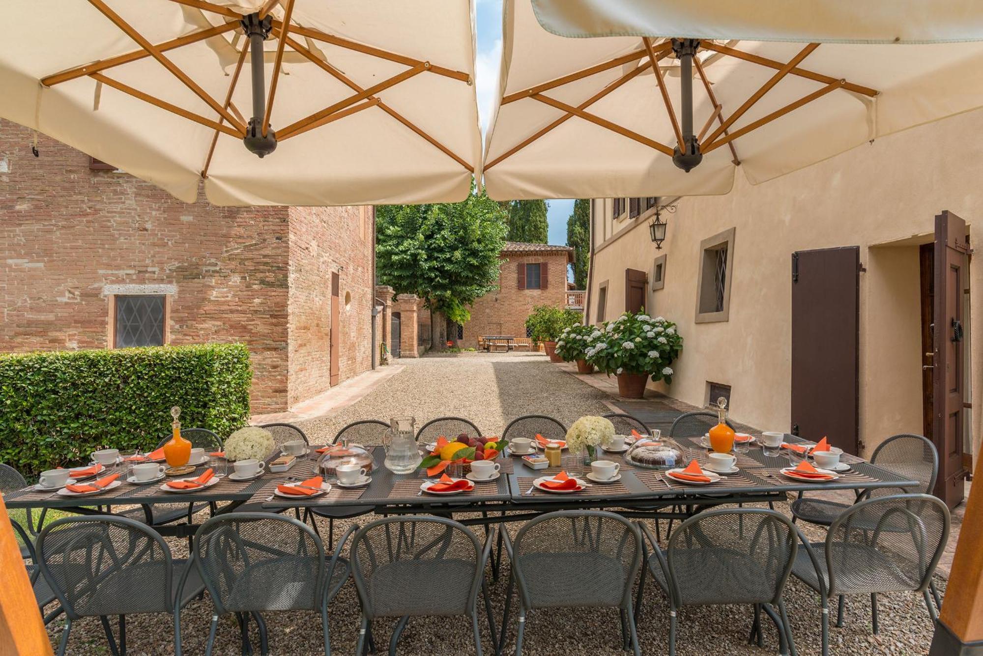Villa Agriturismo Tenuta la Campana Asciano Esterno foto